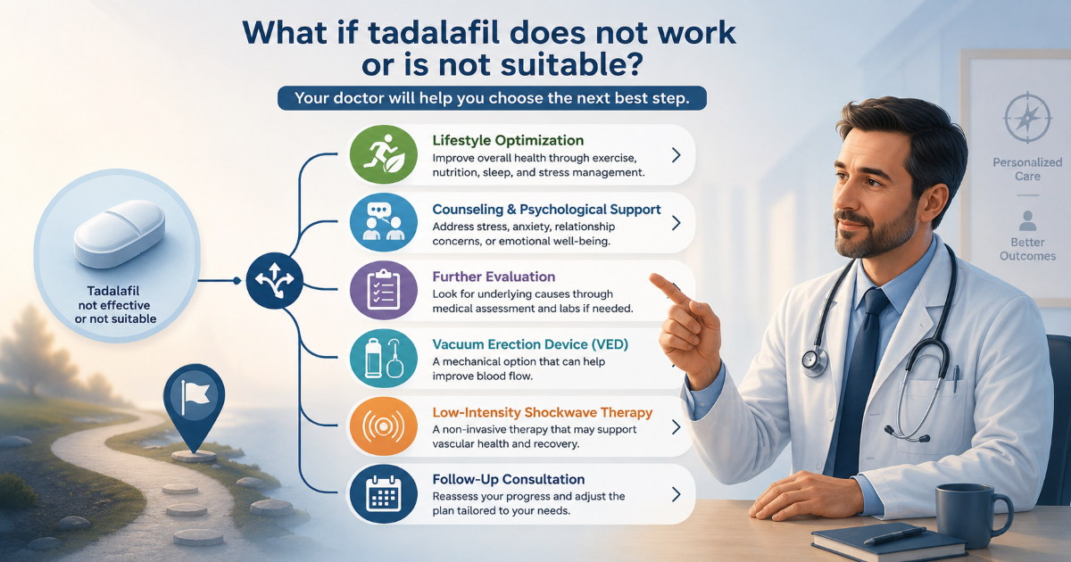 Doctor recommendations before using Cialis